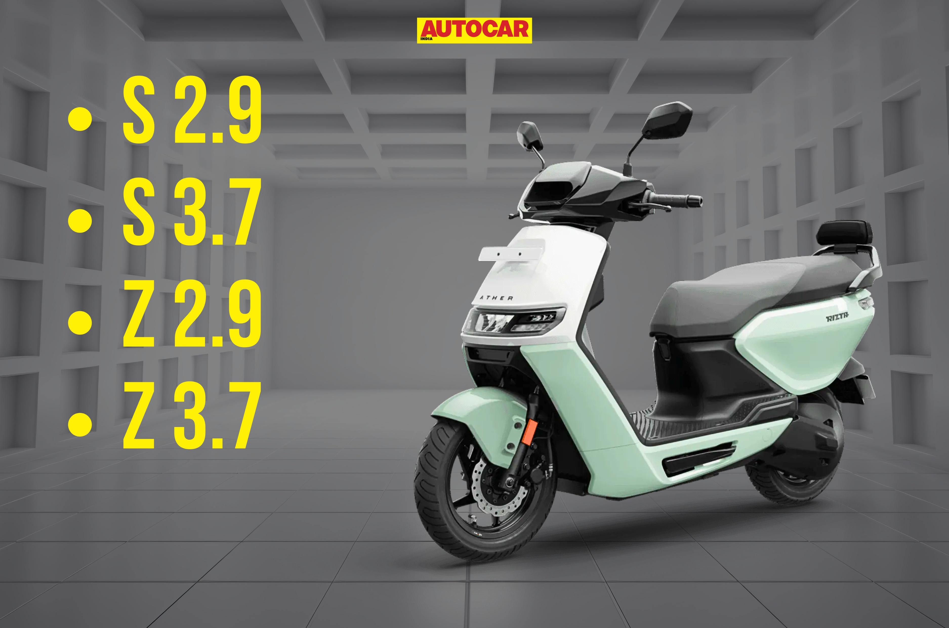 Ather Rizta variants explained